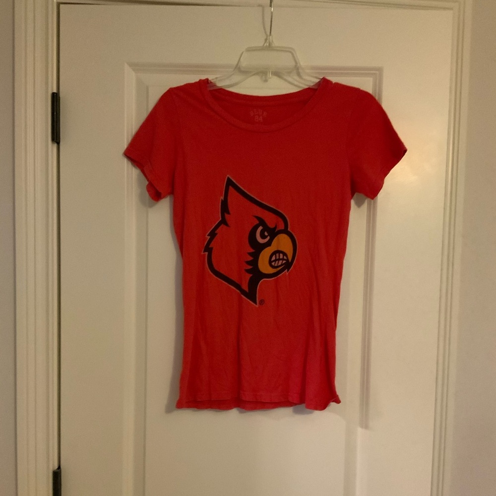 Fitted UofL Cotton T-Shirt
